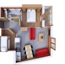 Val Cenis - Residencia Les Balcons Val cenis Village  - Apart 2pzas cabina 6 pax 